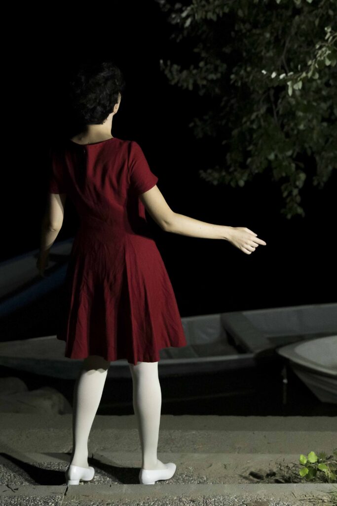 Diana Lola Posani, FIABA, performance presso Piarda Ferrari, Lodi. Courtesy: l’artista e Platea | Palazzo Galeano, Lodi. Foto: Alessio Belloni